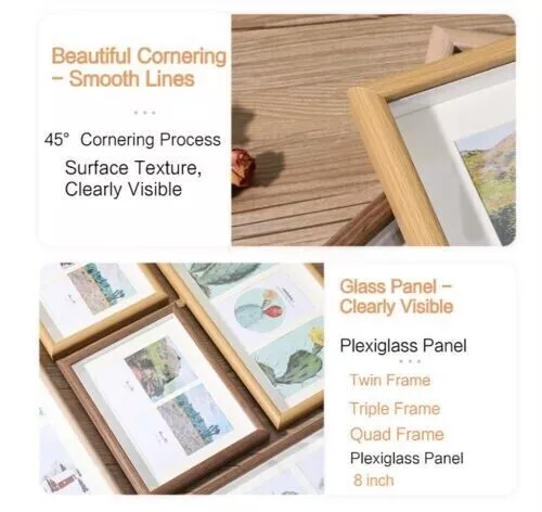 Photo Frames Set Picture Frame Family Wall Art Picture Painting Holder Set Home - Picture 55 of 245