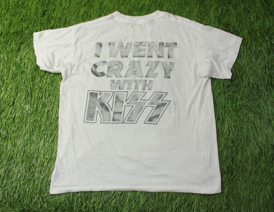 CAMISA JERSEY HOMBRE KISS 1988 VINTAGE RETRO BANDA Y2K FRUIT OF THE LOOM TALLA M Foto 2 de 4
