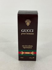 Gucci Pour Homme 30Ml EDT Spray 5 EVAPORATED WITH BOX 