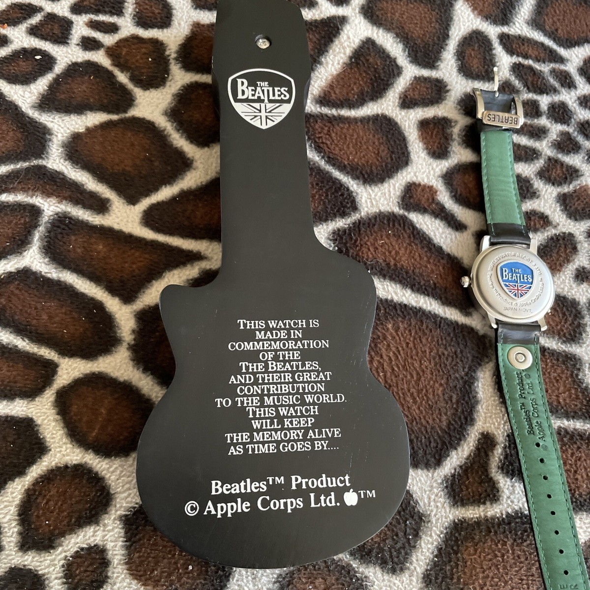 Beatles Vintage Let It Be watch -RARE! official Apple Corp-Unused 