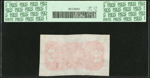 FR 1273-5spwmb - 15c 3rd ISSUE FRACTIONAL SPECIMEN WIDE MARGIN RED BACK -PCGS 63 - Picture 2 of 10