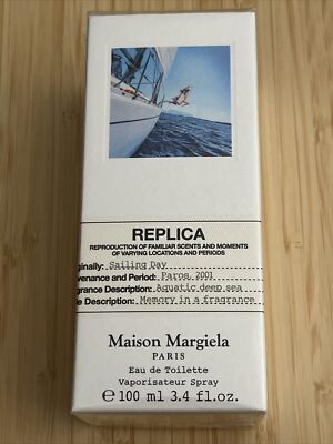 REPLICA MAISON MARGIELA  SAILING DAY  100ml/3.4 OZ.  AUTHENTIC  EDT VAPOR SPRAY