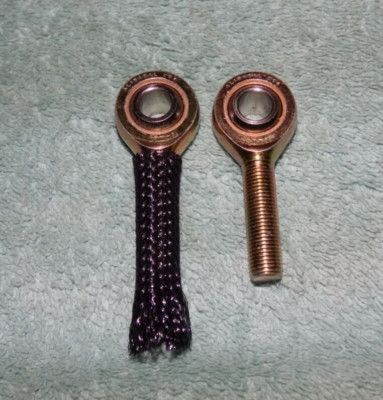 2 New Alinabal VM-6-G Spherical Bearing Rod End Male 3/8'' Bore & Thread