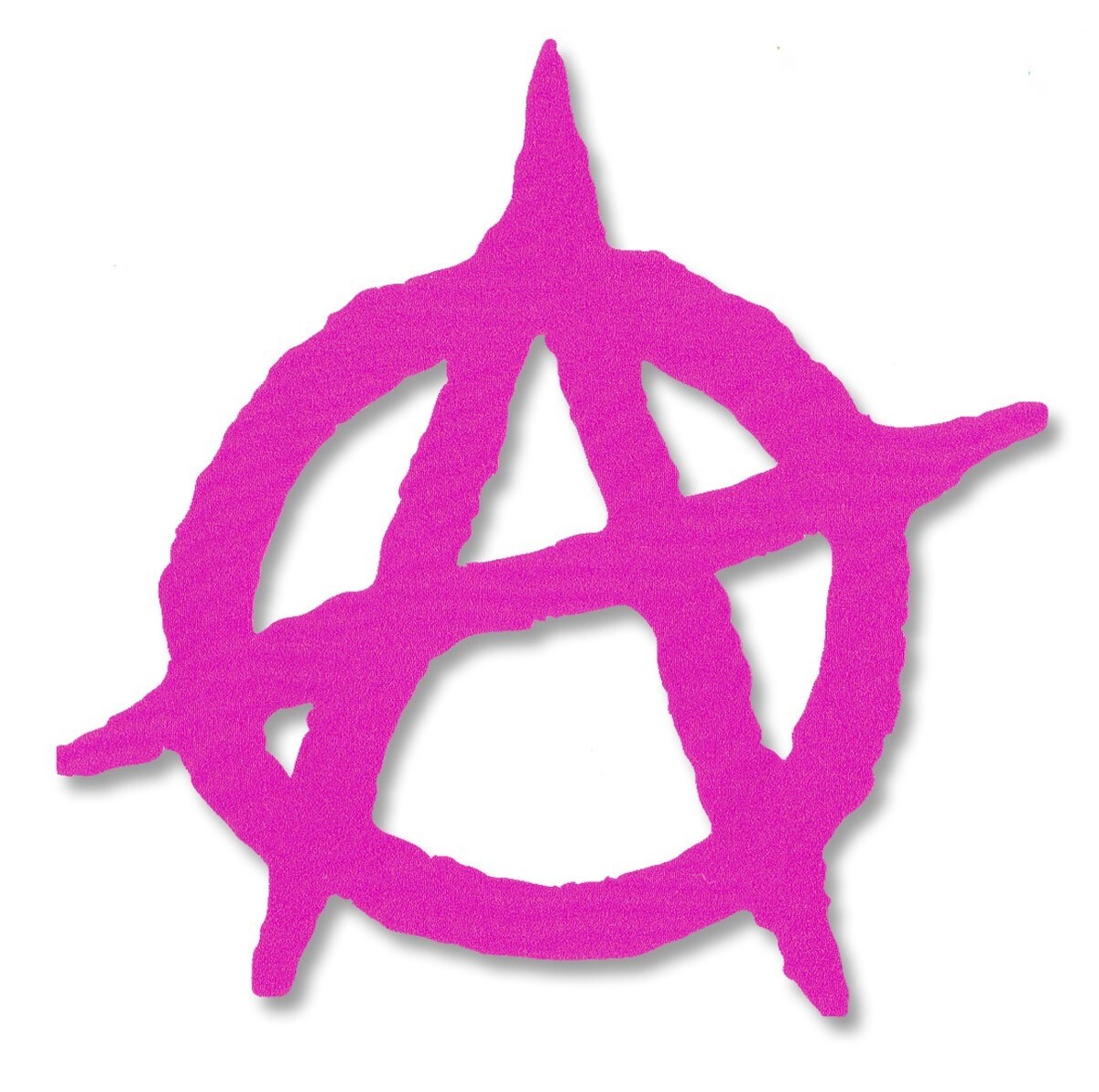 Anarchy Pink Punk Vinyl Sticker Decal Anarchist 1977 Goth Destroy Chaos