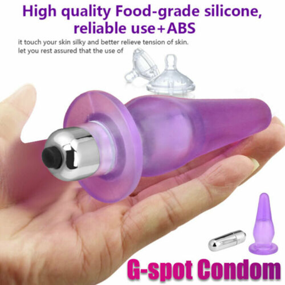 Vibrating Sex Toys for Women Men Adult Waterproof Small Dildo Vibrator Anal  Plug | eBay