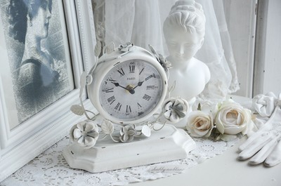 Clayre & Eef Standuhr Uhr Kaminuhr Shabby Landhaus Brocante | eBay