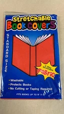 Assorted Colors Stretchable Fabric Book Cover