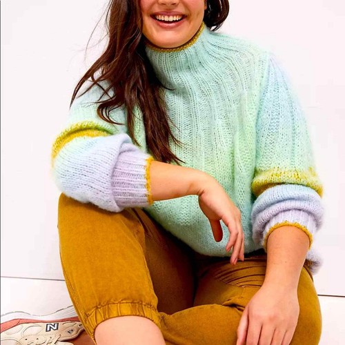 Anthropologie Perri Ombre Tunic Sweater 