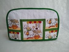 Toaster Cover 2 & 4 Slice Small Appliance Dust Cover Fat Chef Toaster Cover