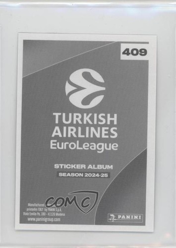 Panini EuroLeague Baloncesto 2024-25 – 1 Blister Ecológico Con 6 Sobres De 5 Cromos Cada Uno