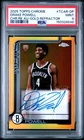 2025 Topps Signature Drake Powell Gold (PSA 9)
