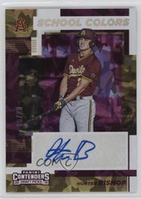 2019 Panini Contenders Draft Picks Cracked Ice /23 Hunter Bishop #8 Auto 1oq8
