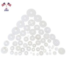 58 Sizes Plastic Gears Toy Motor Crown Gear Set For Diy Rc Car Robot Part