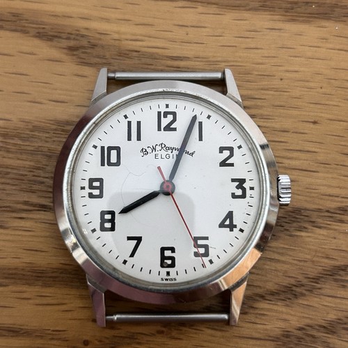 Vintage B.W. Raymond — Elgin Wristwatch (Elgin 873 movement)