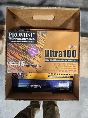 Lot of 5 PROMISE Controller Cards   Ultra100 TX2, FastTrak TX2200,...