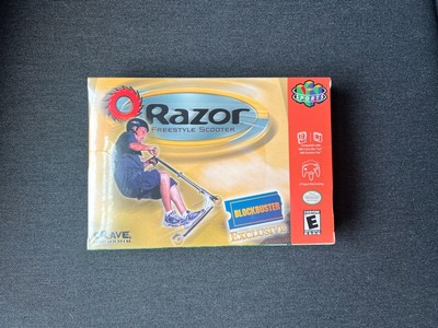 N64 Razor Freestyle Scooter Blockbuster Exclusive Nintendo 64 Sealed