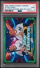 2025 Cosmic Dual Star Clusters Aaron Judge Derek Jeter #1 Green /75 PSA 9