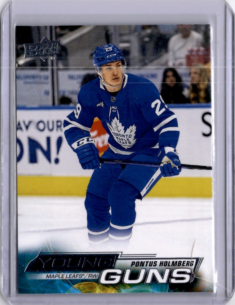 Pontus Holmberg Young Guns #709 2022-23 Upper Deck