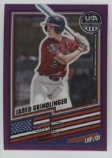 2026 Panini Stars & Stripes Prizm Purple 167/199 Jared Grindlinger #87 0j81