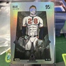 Bo Jackson Battle Arena OLLIE Silver Steel Battlefoil Matt Olson SBF-36 Alpha