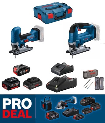 Bosch Akku Stichsäge Säge GST 18V-125 S / B mit/ohne Akku / Ladegerät / Zubehör