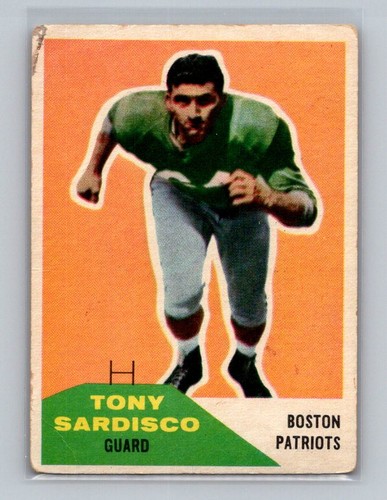 Tony Sardisco #21 1960 Fleer card