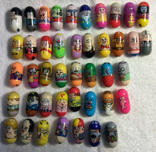 Vintage 2003 Mighty Beanz Series 1 - Lot of 43 Beanz - No Duplicates
