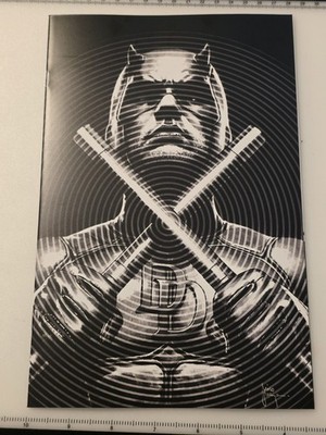 DAREDEVIL #1 - MICO SUAYAN VIRGIN SKETCH VARIANT LTD 21/750 W/COA BTC 