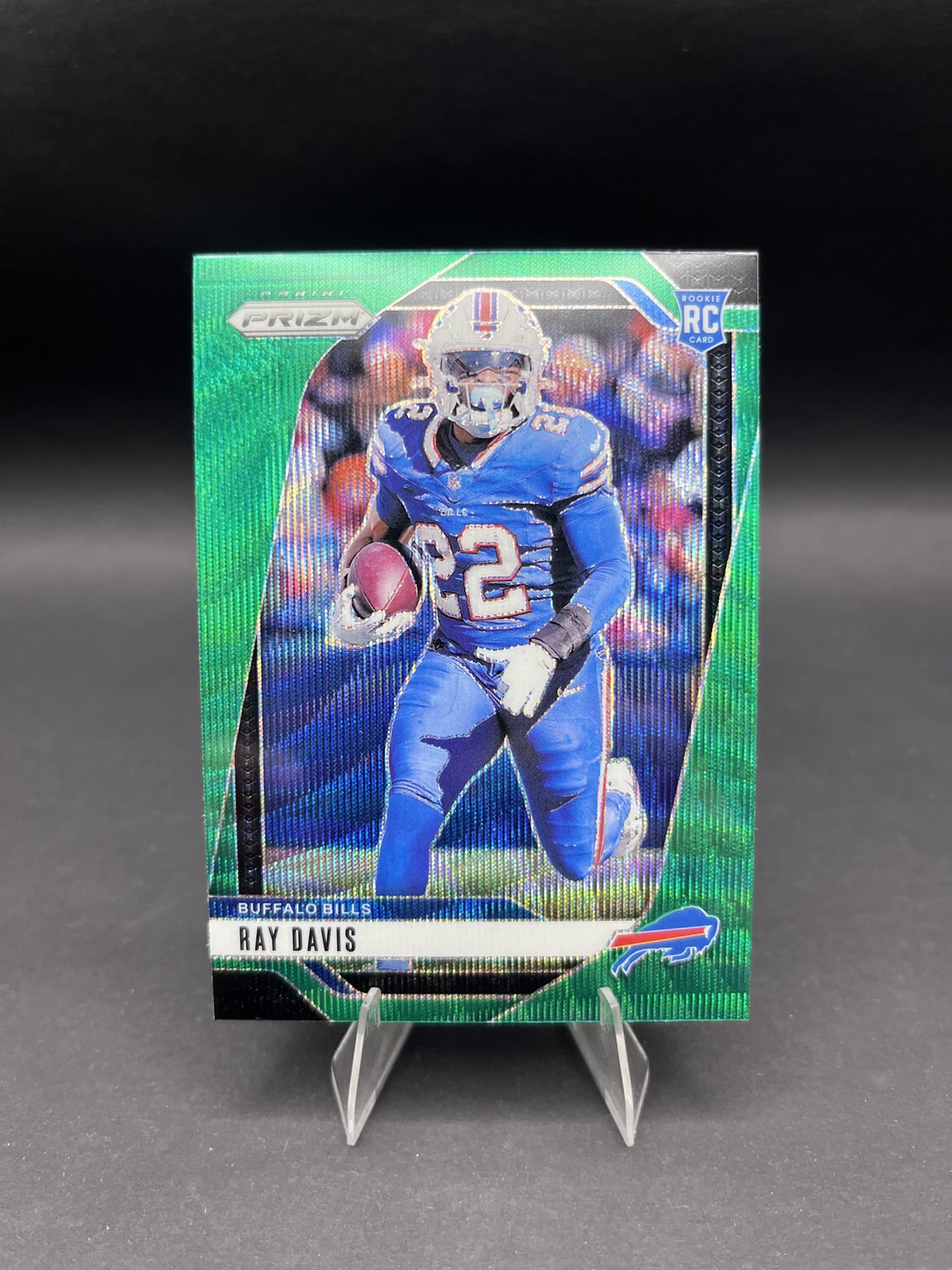 2024 Panini Prizm - Ray Davis #382 Green Wave Prizm (RC) *Buy 2, Get 1 Free!*