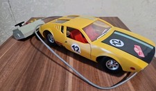 DDR Spielzeug Auto De Tomaso Mangusta von Anker Piko in Gelb