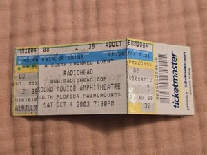 25+ Radiohead Ticket for sale | Updated Oct 2026