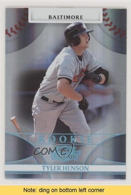 2008 Donruss Threads Rookie Platinum Century Proof 22/25 Tyler Henson READ g9j