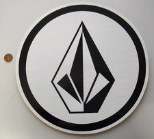 VOLCOM Surf Snowboard BMX Skateboard HUGE Stone Sticker Flawless NEW old stock