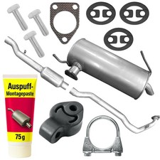 Edex Endtopf Mitteltopf Auspuff für Mitsubishi Outlander 3 2.2/2.0 (2012-2022)