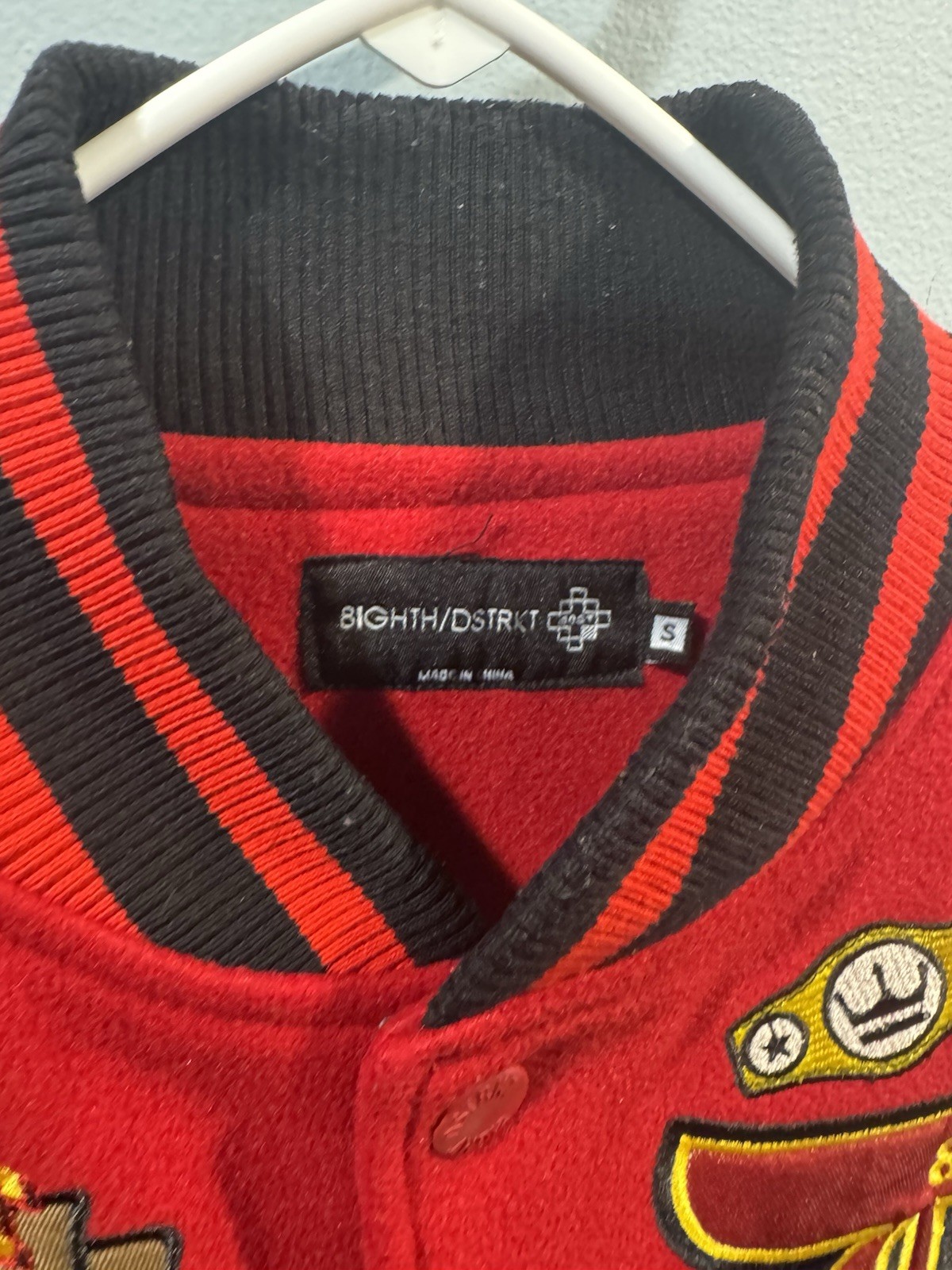 8ighth District Jacket 100% Polyester Size Small … - image 3