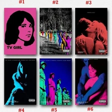 Who Really Cares TV Girl Poster, TV Girl Poster Vintage Poster