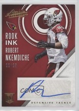 2016 Panini Absolute Rook Ink Gold 22/25 Robert Nkemdiche #42 Auto c6t