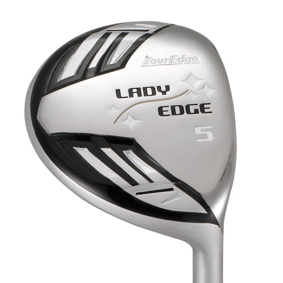 TOUR EDGE LRH LADY EDGE BLACK/WHITE HALF BOX SET, PUTTER, BAG - Image 3 of 4
