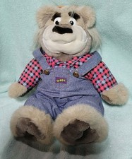Vintage Real Talkin' Bubba Talking Plush Bear 1997 Tyco Redneck Doll WORKS 