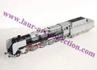 LILIPUT HO 105 04 STEAM LOCOMOTIVE + TENDER DRG BR 05 003 ENGINE + LIGHTING OK