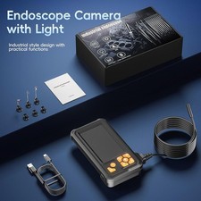 32.8FT Inspection Endoscope Camera with Light,1080P HD Borescope Camera