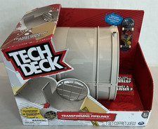 TECH DECK Transforming Pipelines Modular Skatepark Playset Exclusive Fingerboard