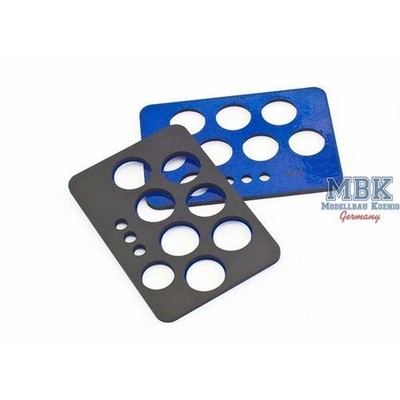 QuickWheel QW112 Rad-Lackierschablone Leopard 2 A5 / A6 (Tamiya)
