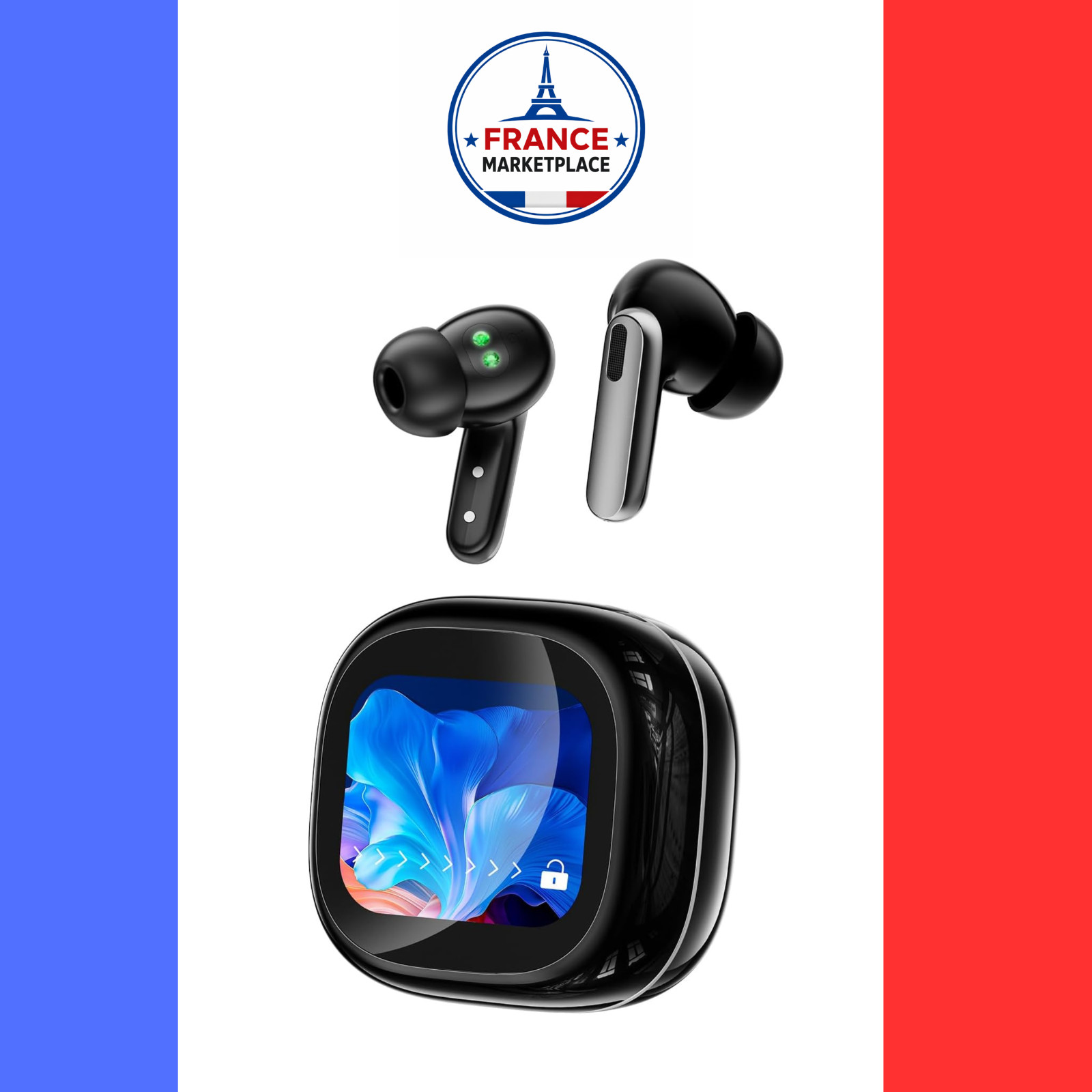 Casque traducteur NE46 instantané avec 135 langues et autonomie de 60 heures