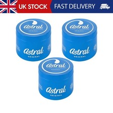 Astral Face & Body Intensive Moisturiser Cream 500ml (Pack of 3)