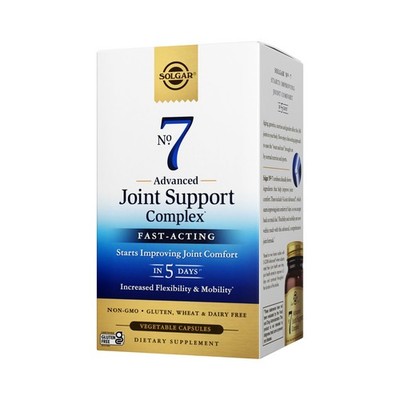 Solgar No. 7, Joint Support and Comfort Supplement, 105 Vegetable Capsules | ...
