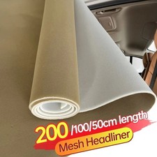 4MM Car Headliner Fabric Foam Backed Auto Roof Liner Repair Material SUV RV