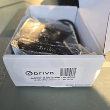Brand New Brivo Smart Card Reader Black B-BSPSF-B Single Gang 125 KHz