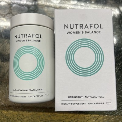 Nutrafol Women's Balance Hair Growth Supplement 120 Count Exp 07/27