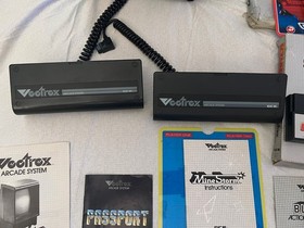 Vectrex Arcade Game System with 2 controllers, 10 games, 100% WORKING